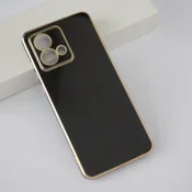 Maska Fresh Electroplated za Motorola Moto G84 crna