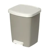 Kanta za otpatke sa pedalom Luxis 25 L - bež/krem