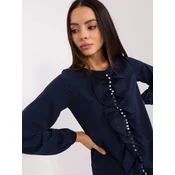 Blouse-LK-BZ-506673.36-navy blue