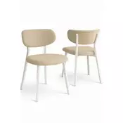 HANAH HOME Set stolica (4 dela) Toldy Cream White