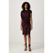Rick Owens Lilies obleka viskozna Ares