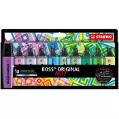 Set markera, 2-5 mm, STABILO BOSS original Arty, 10 cool boja