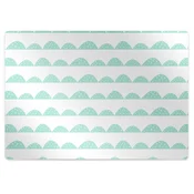 Decormat Podloga za zaščito tal Mint rows 140x100 cm 2 cm