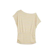 Pull&Bear Majica svetlo rumena / svetlo lila