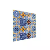 shumee STEKLENA ZAŠČITNA PLOŠČA ZA ŠTEDILNIK 50x52 MOSAIC