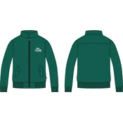 LONSDALE Prehodna jakna Classic temno zelena / bela