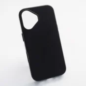 Maska Beautiful Shine Leather za iPhone 16 Plus crna
