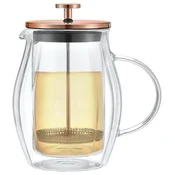 slomart Klausberg French press, steklo/baker, 0,60 L
