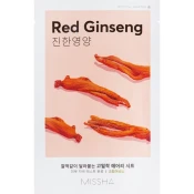 Missha Airy Fit Sheet Mask - Red Ginseng – Hranilna Tkaninska Maska z Izvlečkom Rdečega Ginsenga 19g