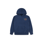 Djecja dukserica Levis LENGENDARY HOODIE boja: tamno plava, s kapuljacom, bez uzorka, 8EN746