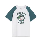 Super PUMA Graphic Tee Kids, Shop, White, 4-5Y