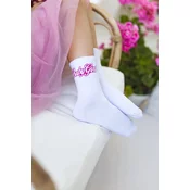 Milena Childrens Youth Socks Baby Girl White