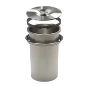 110TOP KOŠ ZA ORGANSKE ODPADKE INOX