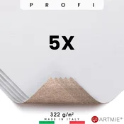 Vzorci slikarskega platna ARTMIE Profi - 5 kosov - 14x14 cm