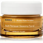 Korres Black Pine Primus Nocna krema za lice, 40 ml