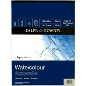 Daler Rowney Blok akvarelni Aquafine 20x16 300g 12 listni NOT