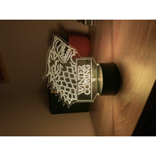 GENTILIS Game of Thrones LED Lampa, RGB