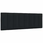 Jastuk za uzglavlje Hanko crni 140 cm od tkanine