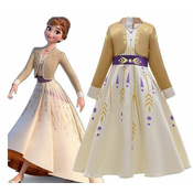 Obleka Ana z dodatki iz filma Frozen 2. -150 E