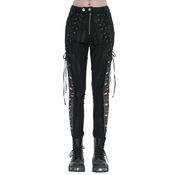 Ženske hlače DEVIL FASHION - Punk Ripped - PT210