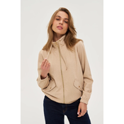 Marisse WOMENS SWEATSHIRT Z-BL-4811 BEIGE