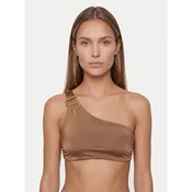 Max Mara Beachwear Gornji del bikini Alisia 2616821059 Svetlo rjava