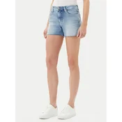 Calvin Klein Jeans Jeans kratke hlače J20J225158 Modra Slim Fit