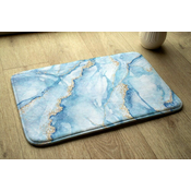 tulup.si Kopalniška preproga Modri marmor 75x45 cm Bela