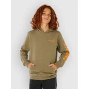 Rip Curl Eternal Shred Art Djecja majica s kapuljacom surplus green