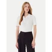 Calvin Klein Pulover LV044C341G Bela Regular Fit