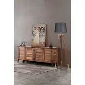 Opviq Podna lampa Stil, 165 cm, E27, Orah