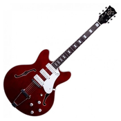 Poluakusticna gitara VOX - BC S66 CR, Cherry Red