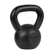 Cast Iron Litoželezna kettlebell 12 kg, REBEL ACTIVE
