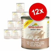 ALMO NATURE varčno pakiranje Classic 12 x 290 g - Piščančji file