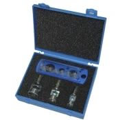 MAKITA sada vrtáků s diamantovým zrnem na obklady a dlažby 15, 20, 25 mm, přípravek na chlazení vodou (4 ks) P-66983