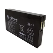 FIRST POWER Akumulatori 12 V 2 Ah FP1220M, Tab terminal, Crni