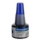 Office Point germany Barva za žig 30ml office - modra