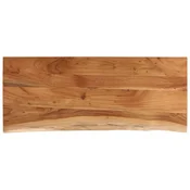 Vidaxl Mizna ploŽa 90x40x3,8 cm pravokotna akacija naraven rob