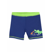 PLAYSHOES Kupaće hlače Krokodil, neonsko zelena / kraljevsko plava / pastelno narančasta