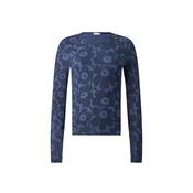 Marimekko  majica z dolgimi rokavi ženska bombažna z elastanom