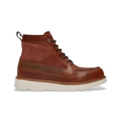 Timberland za moške. TB0A6CE2EM61 Britton Mills rjavi nepremočljivi škornji (43), Usnje, Rjava, Ravna stran, Čipke, Prilo&