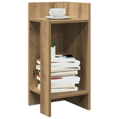 Pomocni stolic s policom boja hrasta artisan 25,5x27x60 cm