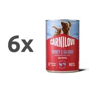 Carnilove Dog Puppy konzerva, pate - raca in fazan - 400 g 6 x 400 g