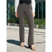 Sinsay - Flare pantalone - tamno siva