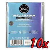 EXS Oral Dam Vanilla 10 pack