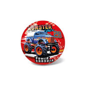 Žoga Super cars monster truck napihnjena 14 cm