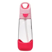b.box Tritan™ bocica sa slamkom, 600 ml – flamingo fizz