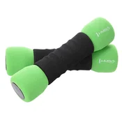 Northix Mehke uteži 2 x 1,5 kg - udoben oprijem