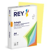 Kopirni papir, barvni, A4, 160 g, REY Adagio, pastelno rumen, 250 listov