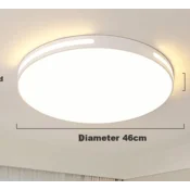 Micoe Plafonska lampa LED, 36 W, Crna